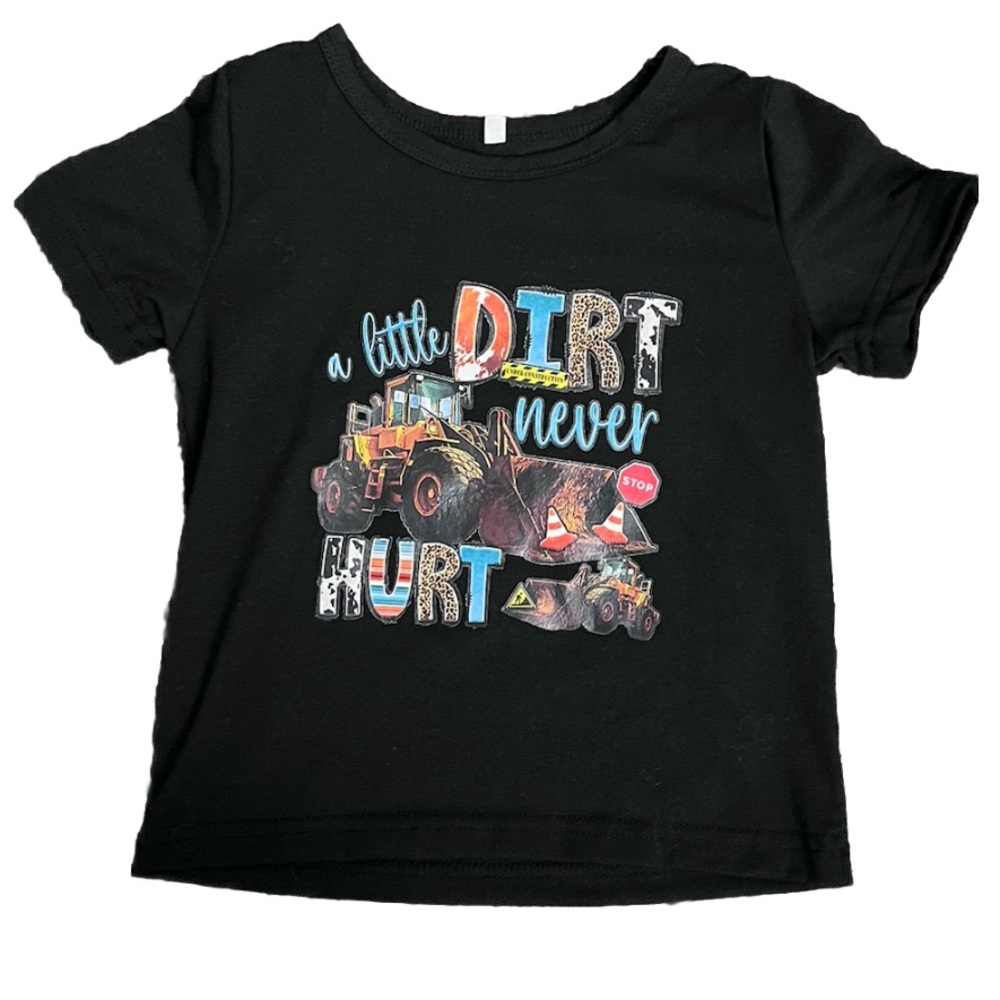 Toddler Boy Graphic T-shirt Size 2T Black
